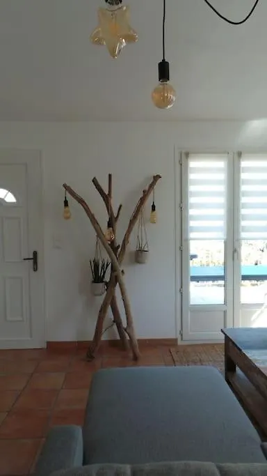 펜션 Jolie Maison Avec Jardin Et Piscine Privee 사블레 프랑스