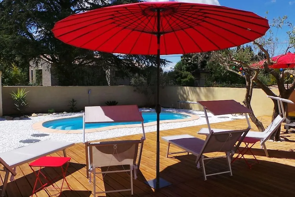 펜션 Jolie Maison Avec Jardin Et Piscine Privee 사블레 프랑스
